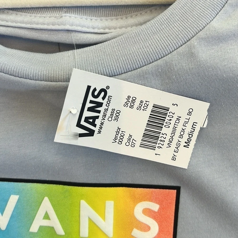 Vans Custom Fit Tee! NWT!